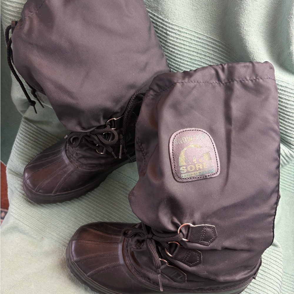 Sorel Snow Lion Winter Boots Knee High Size 8
